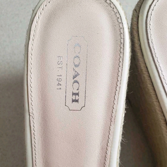 Coach Wedge Sandle - Picture 2 of 3